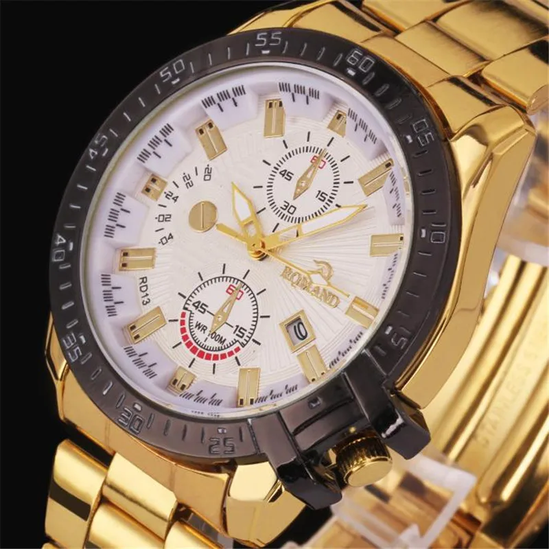 Feitong Luxury Brand Mens Watch Dial Gold Full Stainless Steel Date Quartz Analog Sport Wrist Watch relogios masculinos 2017
Feitong Luxury Brand Mens Watch Dial Gold Full Stainless Steel Date Quartz Analog Sport Wrist Watch relogios masculinos 2017