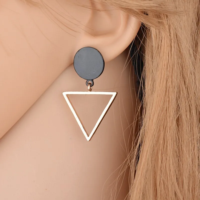 Gold Color drop earrings for women fashion jewelry moda punk geometric round square asymmetry earrings pendientes mujer
Gold Color drop earrings for women fashion jewelry moda punk geometric round square asymmetry earrings pendientes mujer