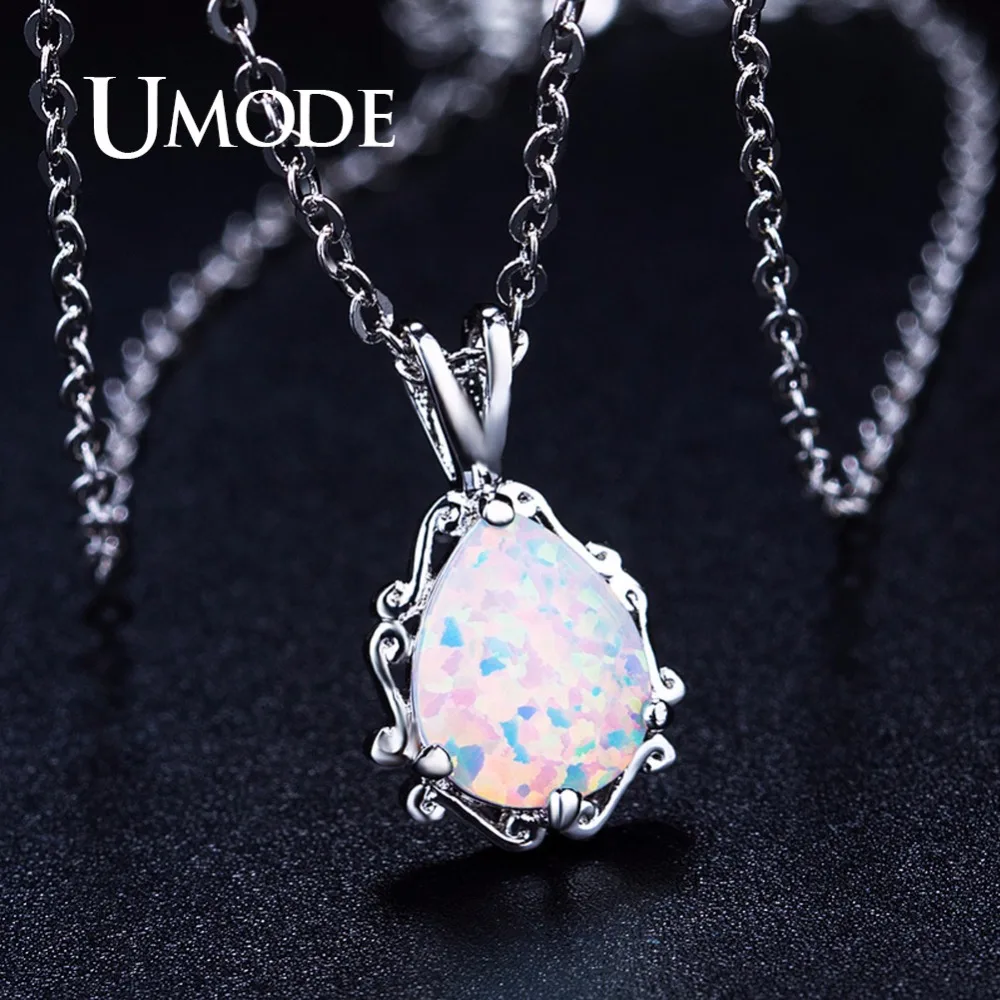 UMODE Trendy Waterdrop Opal Pendant Necklaces for Women Girls Fashion Link Chain Jewelry Crystal Collars Femme Gifts UN0281A
UMODE Trendy Waterdrop Opal Pendant Necklaces for Women Girls Fashion Link Chain Jewelry Crystal Collars Femme Gifts UN0281A