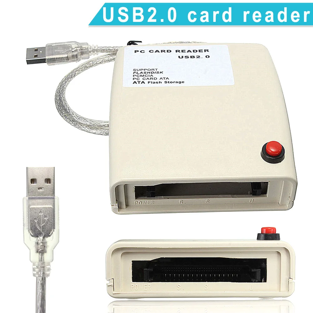 USB 2.0 to 68 Pin ATA PCMCIA Flash Disk Memory Card Reader Adapter Converter DJA99
USB 2.0 to 68 Pin ATA PCMCIA Flash Disk Memory Card Reader Adapter Converter DJA99