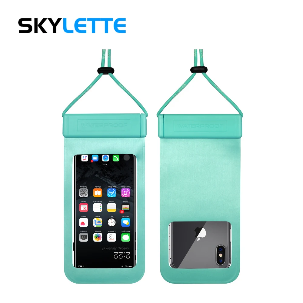 6" Waterproof Swimming Mobile Phone Bag Transparent Touch Film Non-stick TPU Chuck Sealing For iPhone Samsung Redmi Huawei
6" Waterproof Swimming Mobile Phone Bag Transparent Touch Film Non-stick TPU Chuck Sealing For iPhone Samsung Redmi Huawei