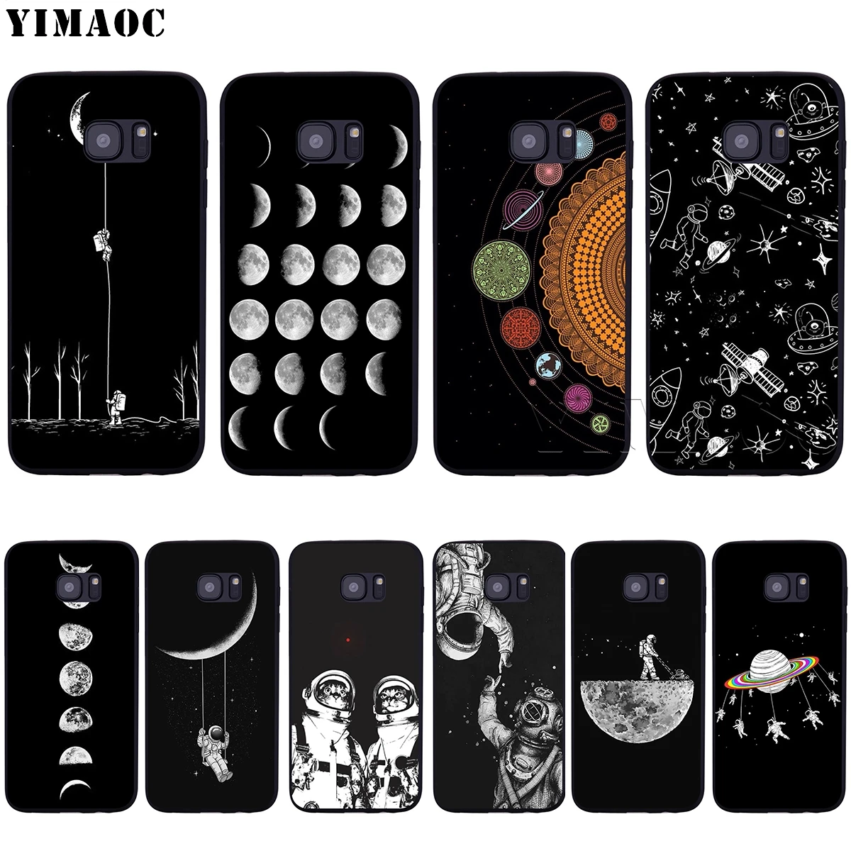 YIMAOC Space Moon Astronaut Soft Silicone Case for Samsung Galaxy S6 S7 S10e Edge S8 S9 Plus A3 A5 A6 A7 A8 A9 J6 Note 8 9 2018
YIMAOC Space Moon Astronaut Soft Silicone Case for Samsung Galaxy S6 S7 S10e Edge S8 S9 Plus A3 A5 A6 A7 A8 A9 J6 Note 8 9 2018