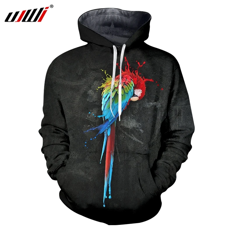 UJWI New Hoody Hooded streetwear 3D Hoodies Print Parrot Black and red Funny Plus Size 6XL Clothes For Men Winter Long sleeve
UJWI New Hoody Hooded streetwear 3D Hoodies Print Parrot Black and red Funny Plus Size 6XL Clothes For Men Winter Long sleeve