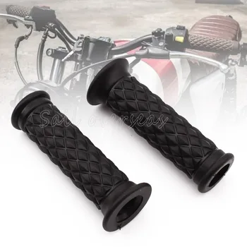7/8'' Retro Vintage Black Hand Grip Handlebar for Honda Suzuki Kawasaki Triumph Royal Enfield Cafe Racer Bobber Clubman Custom
7/8'' Retro Vintage Black Hand Grip Handlebar for Honda Suzuki Kawasaki Triumph Royal Enfield Cafe Racer Bobber Clubman Custom