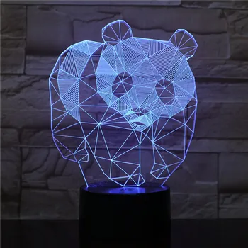 USB 3D LED Night Light Cute animal panda Decoration Multicolor RGB Boys Child Kids Baby birthday Gifts Panda Table Lamp Bedside
USB 3D LED Night Light Cute animal panda Decoration Multicolor RGB Boys Child Kids Baby birthday Gifts Panda Table Lamp Bedside