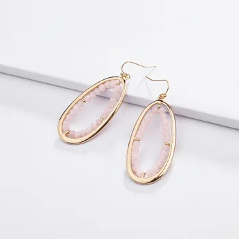 HUIDANG Spring Summer Crystal Simple Design Irregular Metal Drop Earring Gold Plating Women's Earring
HUIDANG Spring Summer Crystal Simple Design Irregular Metal Drop Earring Gold Plating Women's Earring