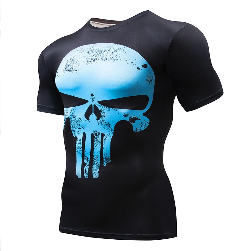 Punisher Skull Compression Shirt Men Women Breathable Dry Jerseys Bodybuilding Crossfit Shirt Fitness Weight lifting Base Layer
Punisher Skull Compression Shirt Men Women Breathable Dry Jerseys Bodybuilding Crossfit Shirt Fitness Weight lifting Base Layer