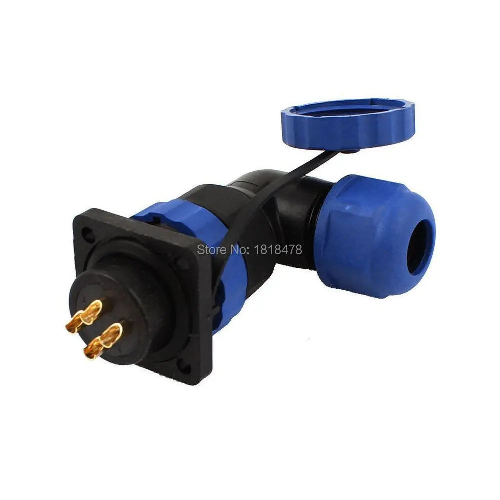 SD20 20mm 4 Pin 4P Square Flange Waterproof Aviation Connector Right Angle IP68
SD20 20mm 4 Pin 4P Square Flange Waterproof Aviation Connector Right Angle IP68