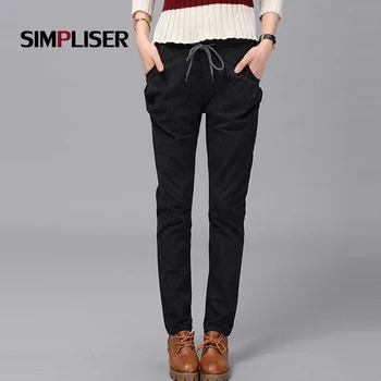 SIMPLISE Harem Pants Women Lace up Trousers 2018 Female Casual Femme Pantalons Plus Size 4XL Black Grey Trousers Ladies Solid
SIMPLISE Harem Pants Women Lace up Trousers 2018 Female Casual Femme Pantalons Plus Size 4XL Black Grey Trousers Ladies Solid