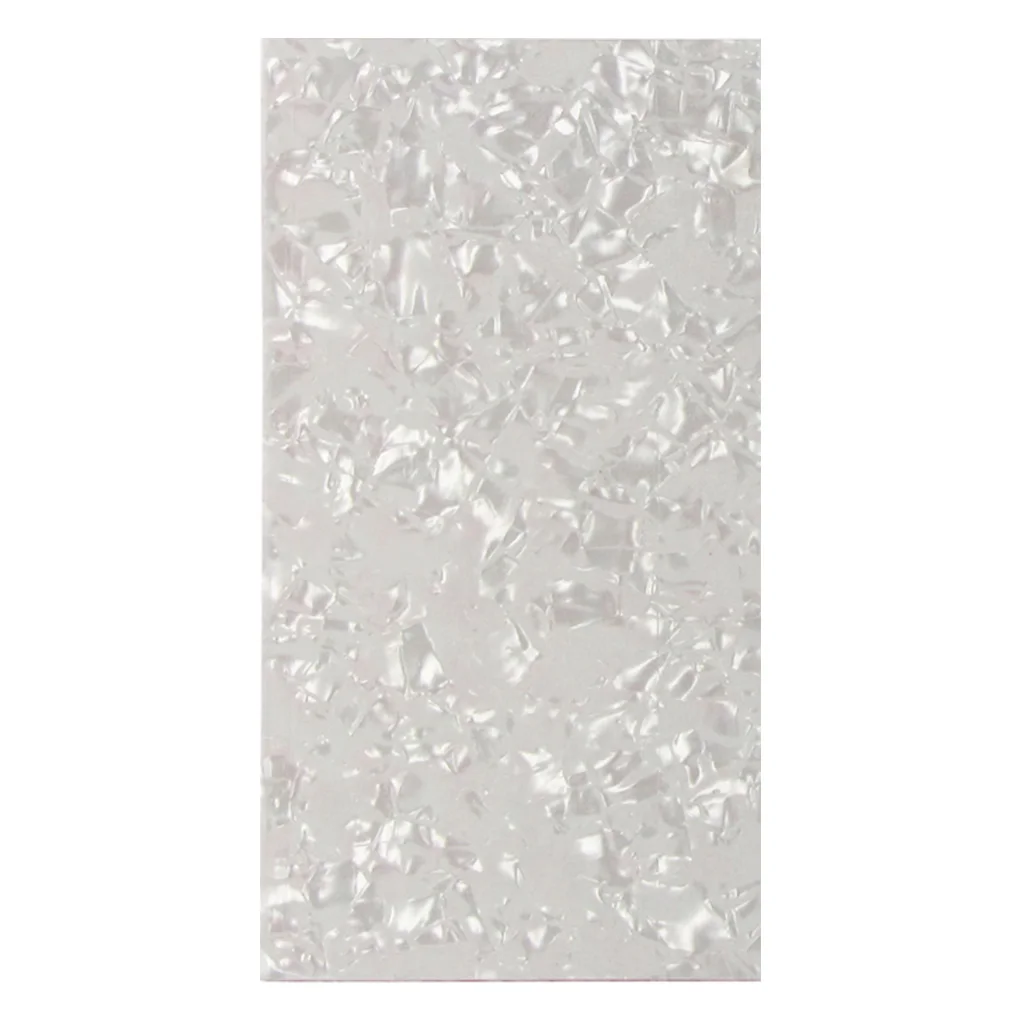 FLEOR White Pearl Acoustic Guitar Pickguard Blank Material Sheet Scratch Plate 200*510mm Self-adhesive Acoustic Guitar Accessory
FLEOR White Pearl Acoustic Guitar Pickguard Blank Material Sheet Scratch Plate 200*510mm Self-adhesive Acoustic Guitar Accessory