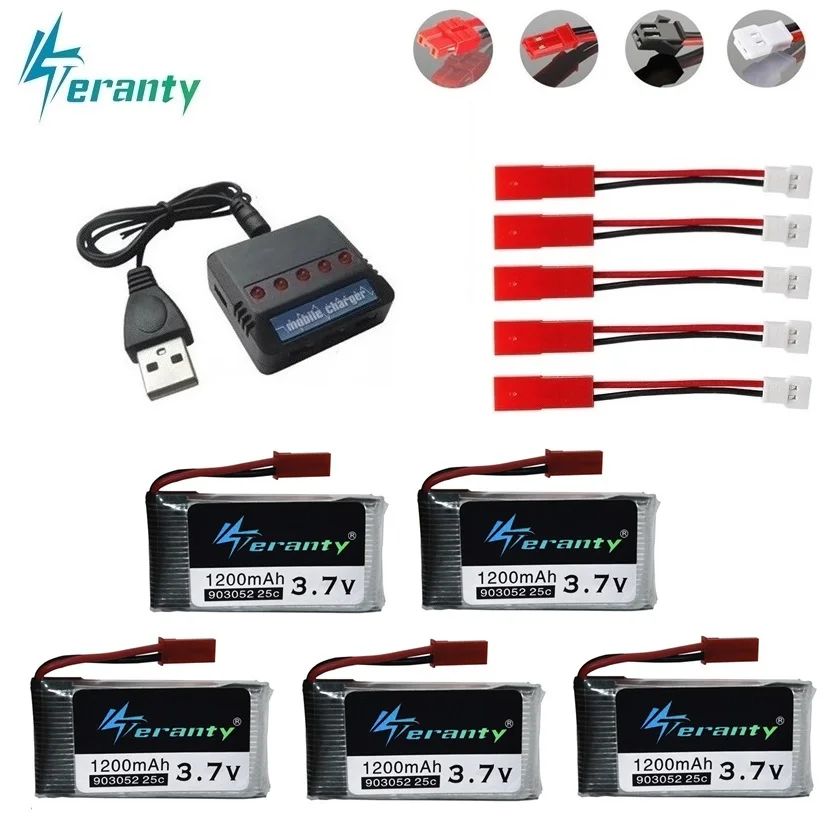 1200mAh 3.7V Lipo Battery for T64 T04 T05 F28 F29 T56 T57 HQ898B H11D H11C RC Quadcopter 1200mAh 903052 3.7V battery and charger
1200mAh 3.7V Lipo Battery for T64 T04 T05 F28 F29 T56 T57 HQ898B H11D H11C RC Quadcopter 1200mAh 903052 3.7V battery and charger