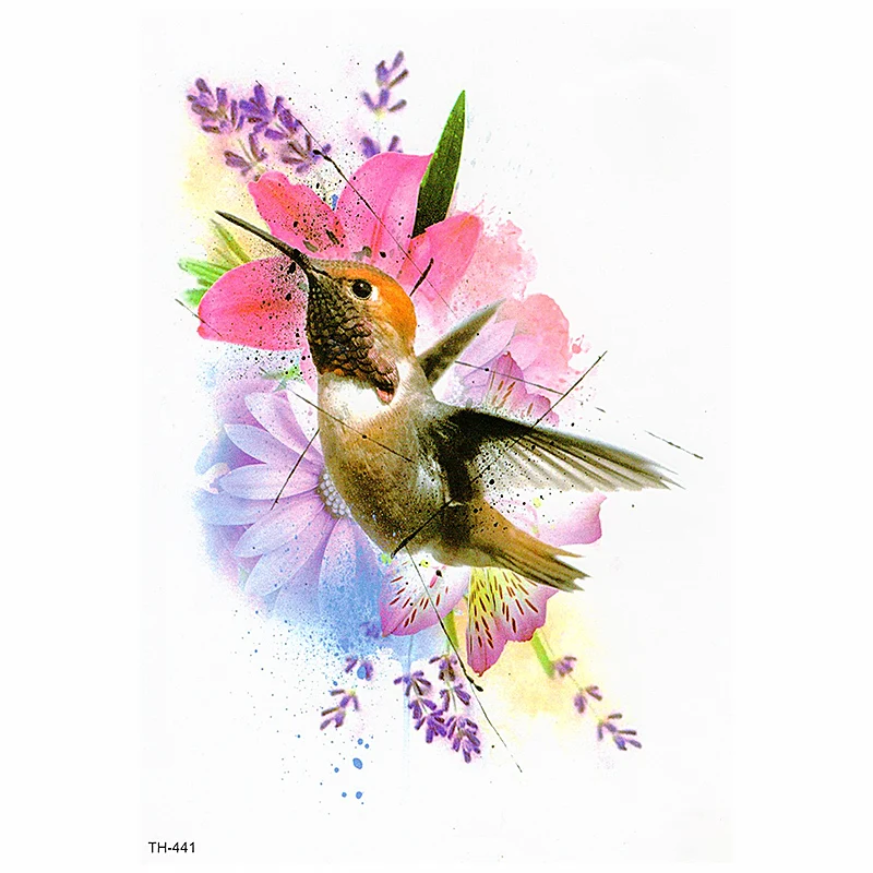 Waterproof Temporary Tattoo Sticker hummingbird Animal Tattoo Stickers Flash Tatoo Fake Arm Tattoos For Women Girls
Waterproof Temporary Tattoo Sticker hummingbird Animal Tattoo Stickers Flash Tatoo Fake Arm Tattoos For Women Girls