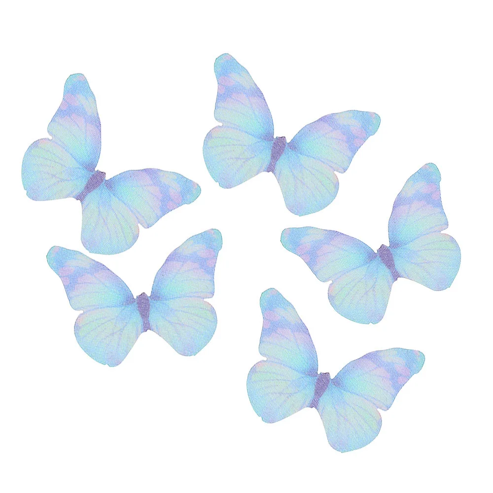 5pcs Beautiful Colorful Organza Butterfly Ethereal Necklace Decor Scrapbook Clothes Stitching Lace Choker Sewing Garment Fabric
5pcs Beautiful Colorful Organza Butterfly Ethereal Necklace Decor Scrapbook Clothes Stitching Lace Choker Sewing Garment Fabric