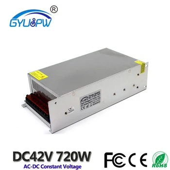 Single Output Power Supply DC 42V 12V 24V 36V 48V 720W Transformer 110V 220V AC DC42V Power Source For LED Lamp CNC Router Motor
Single Output Power Supply DC 42V 12V 24V 36V 48V 720W Transformer 110V 220V AC DC42V Power Source For LED Lamp CNC Router Motor