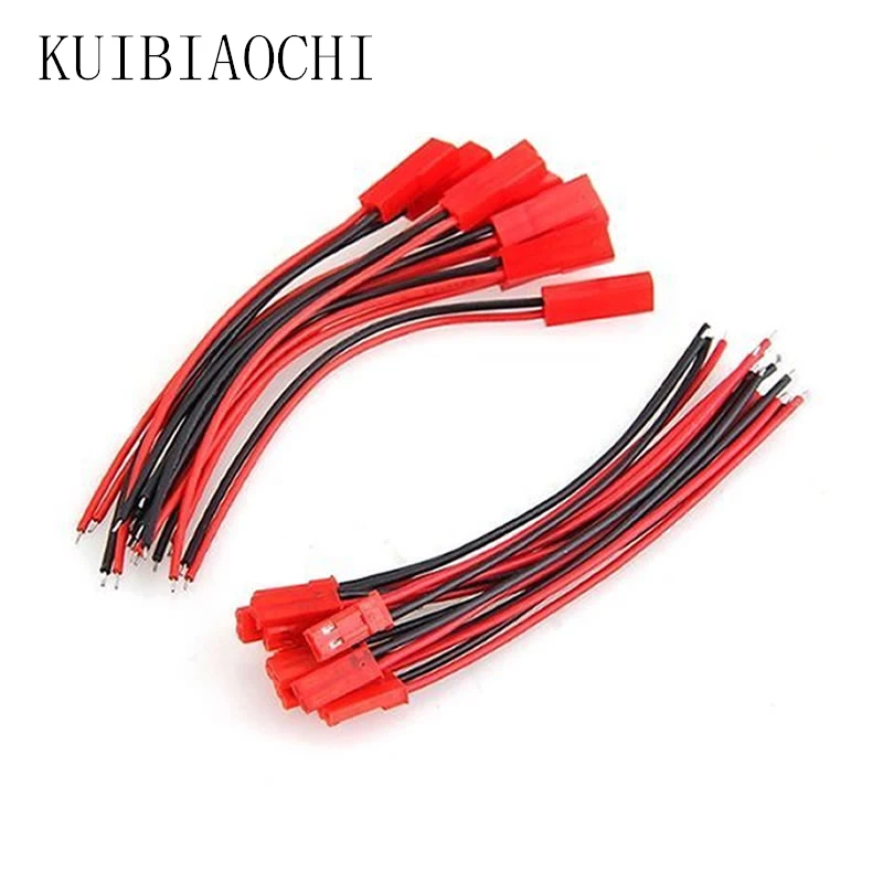 15 Pairs Good Quality JST Connector Plug Cable Male and Female 100mm / 150mm for RC Battery
15 Pairs Good Quality JST Connector Plug Cable Male and Female 100mm / 150mm for RC Battery