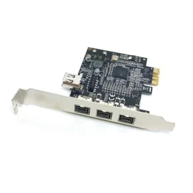 50pcs/lot 4 Ports PCIe PCI-E Express FIREWIRE 800 1394B CARD 3+1 CARD WORK WINDOWS 8 / 7 / MAC OS,Free shipping By Fedex
50pcs/lot 4 Ports PCIe PCI-E Express FIREWIRE 800 1394B CARD 3+1 CARD WORK WINDOWS 8 / 7 / MAC OS,Free shipping By Fedex
