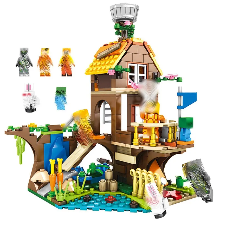 DIY Assemble Minecrafted Village Model Fugures Building Blocks Toys Educational Model Bricks Toys Gifts Compatible Legod
DIY Assemble Minecrafted Village Model Fugures Building Blocks Toys Educational Model Bricks Toys Gifts Compatible Legod