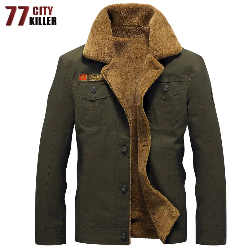 77City Killer Winter Bomber Jacket Men Air Force Pilot MA1 Jacket Warm Male fur collar Army Jacket tactical Mens Jacket Size 5XL 
77City Killer Winter Bomber Jacket Men Air Force Pilot MA1 Jacket Warm Male fur collar Army Jacket tactical Mens Jacket Size 5XL