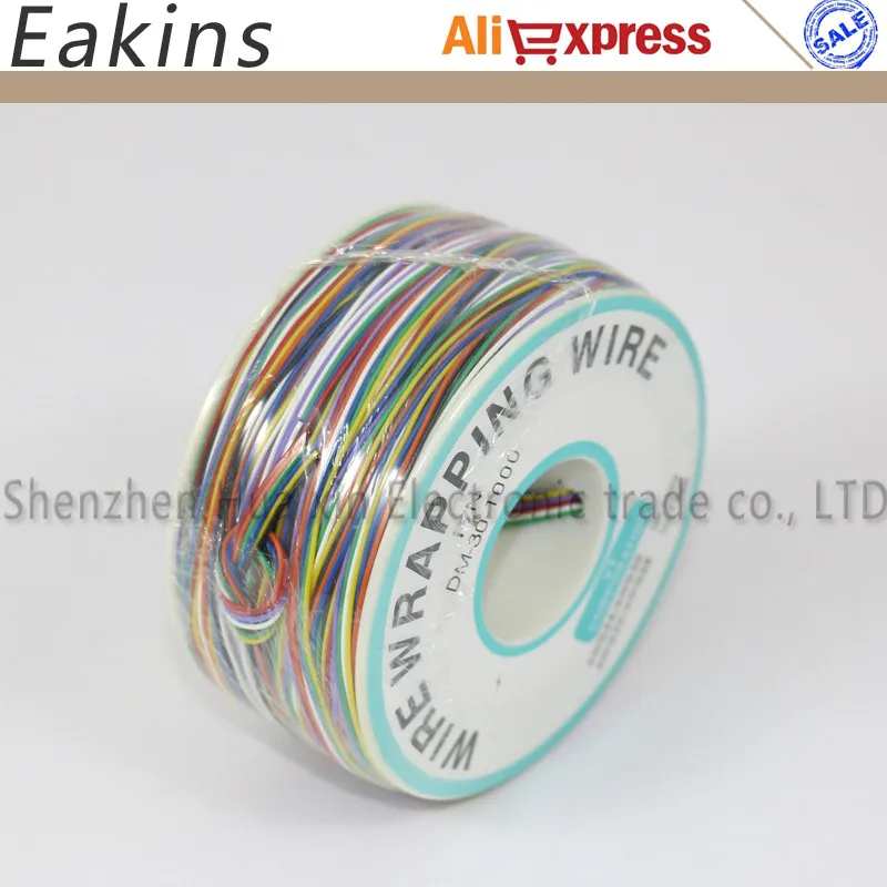 8 color electronic wire / color board fly line / single tinned copper wire /30AWG air lines / 8 colors OK line
8 color electronic wire / color board fly line / single tinned copper wire /30AWG air lines / 8 colors OK line