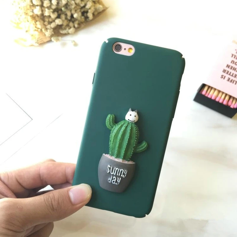 New Flower Green Cactus 3D Hard Case Cover For iphone 6 6s 7 Flower Phone Case Cover Cute Cactus Case
New Flower Green Cactus 3D Hard Case Cover For iphone 6 6s 7 Flower Phone Case Cover Cute Cactus Case