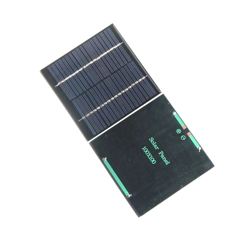 Mini Solar Cell Module 1.2W 18V Polycrystalline DIY Solar Panel System For 12V Battery Charger Education 100*100MM High Quality
Mini Solar Cell Module 1.2W 18V Polycrystalline DIY Solar Panel System For 12V Battery Charger Education 100*100MM High Quality