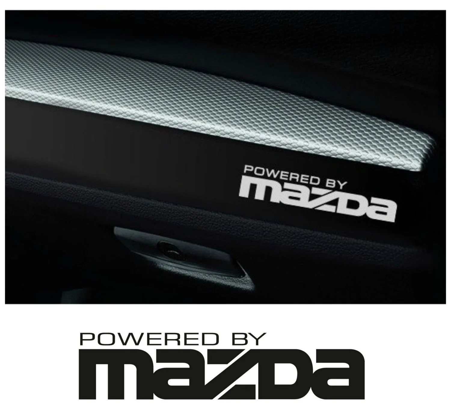 For 2x MAZDA Powered By Dashboard Windows Wing Mirror Car Decals Graphics Stickers Mx-5 2 3 6 Cx-3 Cx-5 Mx5
For 2x MAZDA Powered By Dashboard Windows Wing Mirror Car Decals Graphics Stickers Mx-5 2 3 6 Cx-3 Cx-5 Mx5