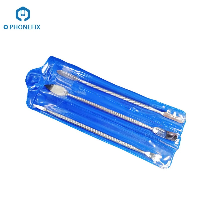 PHONEFIX 3Pcs Metal Spudger Scraper Pry Opening Tool for iPhone iPad Samsung Phone Screen Opening Tablet PC Disassembly Tools
PHONEFIX 3Pcs Metal Spudger Scraper Pry Opening Tool for iPhone iPad Samsung Phone Screen Opening Tablet PC Disassembly Tools