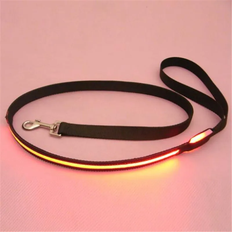 HOT New Pets Dog Collar LED Safety Leash Rope Belt Flashing Harness Lead Light Black Nylon 8 Colors For Night walking
HOT New Pets Dog Collar LED Safety Leash Rope Belt Flashing Harness Lead Light Black Nylon 8 Colors For Night walking