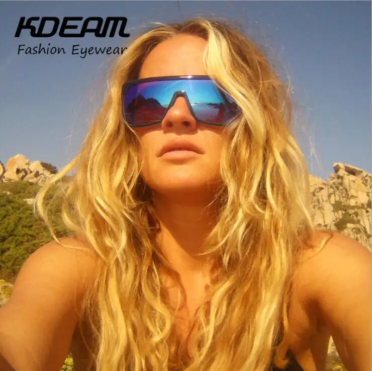 KDEAM Siamese windproof sunglasses European and American UV protection large frame sunglasses KD802 With Case
KDEAM Siamese windproof sunglasses European and American UV protection large frame sunglasses KD802 With Case