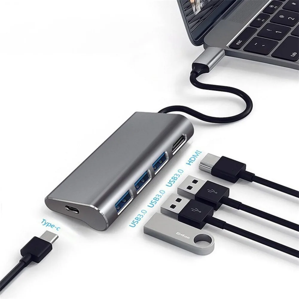 CZH-T298 Type-C Docking Station to HDMI Adapter Converter 5 in one for Laptop Fast Charging Hub Adapter
CZH-T298 Type-C Docking Station to HDMI Adapter Converter 5 in one for Laptop Fast Charging Hub Adapter