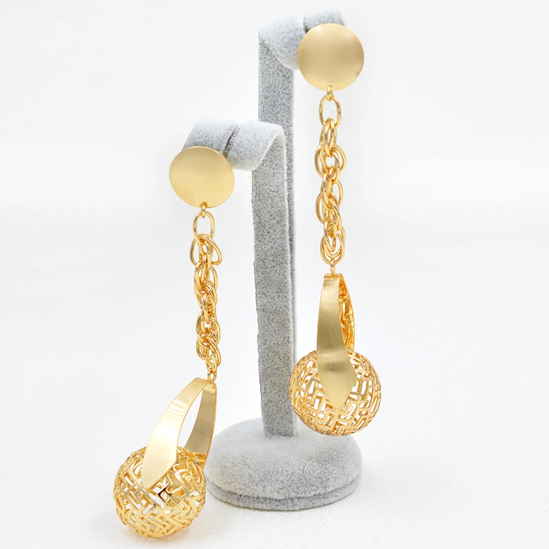 ZEADear Jewelry Exquisite Jewelry For Women Gift Long Drop Dangle Earrings Big Ball Earrings Statement Fashion Wedding Earrings
ZEADear Jewelry Exquisite Jewelry For Women Gift Long Drop Dangle Earrings Big Ball Earrings Statement Fashion Wedding Earrings
