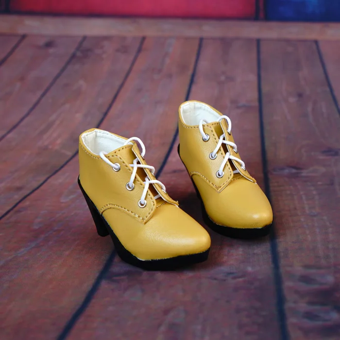 D01-P135 children handmade toy 1/3 1/4 Doll Accessories BJD/SD doll shoes yellow strap high heel ankle boots 1pair
D01-P135 children handmade toy 1/3 1/4 Doll Accessories BJD/SD doll shoes yellow strap high heel ankle boots 1pair