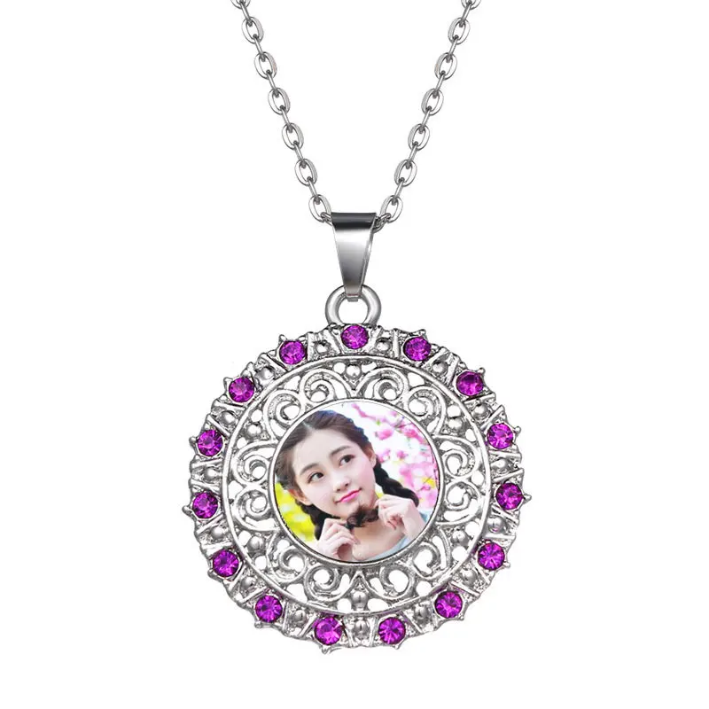 necklaces pendants for dye sublimation button woman necklace pendant with purple ziron heart transfer blank material hot style
necklaces pendants for dye sublimation button woman necklace pendant with purple ziron heart transfer blank material hot style