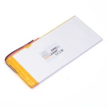 3.7V 2300mAH 2559125 Polymer lithium ion / Li-ion battery for tablet pc GPS speaker POWER BANK pipo
3.7V 2300mAH 2559125 Polymer lithium ion / Li-ion battery for tablet pc GPS speaker POWER BANK pipo
