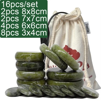 NEW tontin 16pcs/set green jade body massage hot stone beauty salon SPA tool with heating bag 110V or 220V health care healthcar
NEW tontin 16pcs/set green jade body massage hot stone beauty salon SPA tool with heating bag 110V or 220V health care healthcar