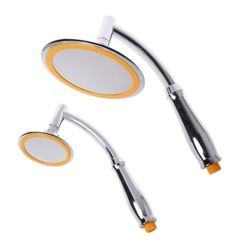 4/6 inch Bathroom Rainfall Ionic Nano Shower Head Round Chrome Ultra-thin 360C Swivel #612
4/6 inch Bathroom Rainfall Ionic Nano Shower Head Round Chrome Ultra-thin 360C Swivel #612