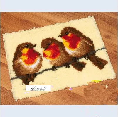 cross-stitch carpet DIY Needlework Sets Unfinished Crocheting Yarn Mat Hook Rug Kit Floor Mat animals birds Picture Carpet Set
cross-stitch carpet DIY Needlework Sets Unfinished Crocheting Yarn Mat Hook Rug Kit Floor Mat animals birds Picture Carpet Set