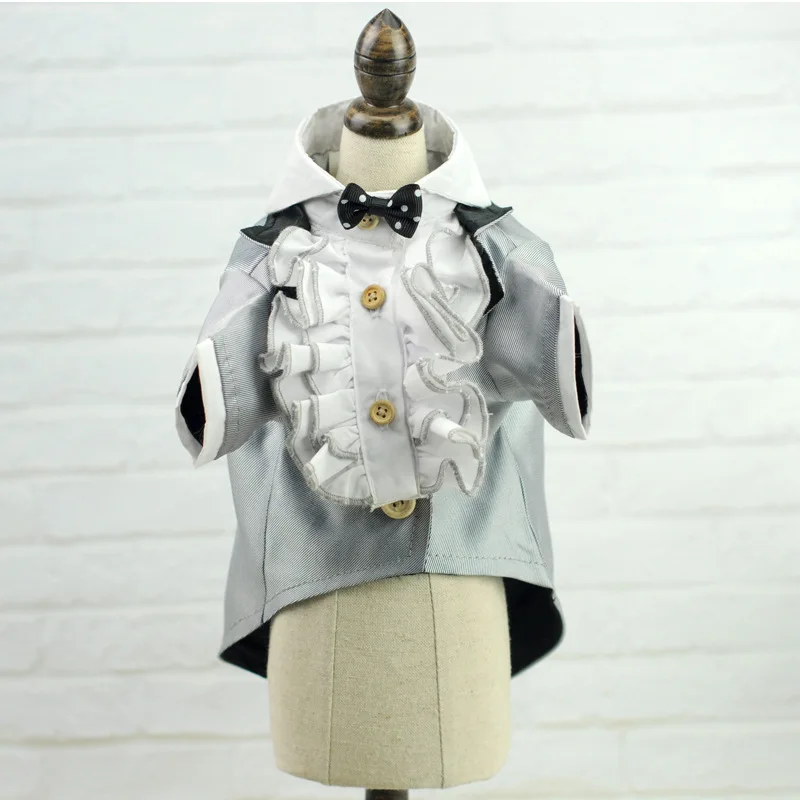 High-end Luxury Series Embroidery Wedding Beading Bow Lace Cat Dog swallow-tailed coat Clothes For Dogs Dog Cat Pet Clothing
High-end Luxury Series Embroidery Wedding Beading Bow Lace Cat Dog swallow-tailed coat Clothes For Dogs Dog Cat Pet Clothing