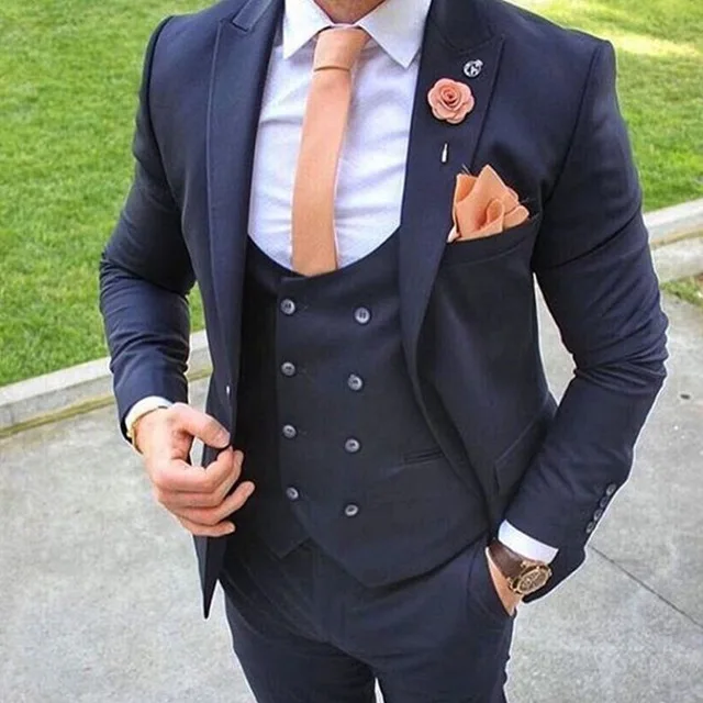 2018 Latest Coat Pant Designs Men Suit Slim Fit Tuxedos (Jacket+Pants+Vest) Groom Wedding Blazer Men Suits Costume Mariage Homme
2018 Latest Coat Pant Designs Men Suit Slim Fit Tuxedos (Jacket+Pants+Vest) Groom Wedding Blazer Men Suits Costume Mariage Homme