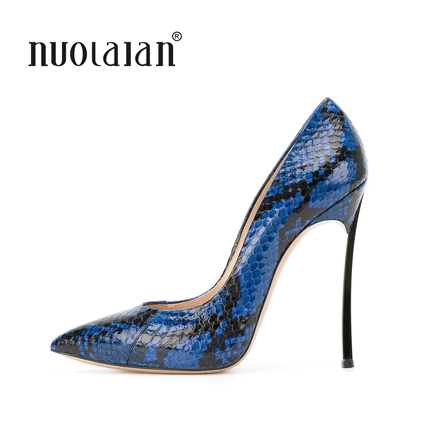 2018 Women Pumps Snake Printing Leather Super High Heels Sexy Ladies Pointed Toe Stiletto Pumps Slip on Heeled Party Shoes Woman
2018 Women Pumps Snake Printing Leather Super High Heels Sexy Ladies Pointed Toe Stiletto Pumps Slip on Heeled Party Shoes Woman