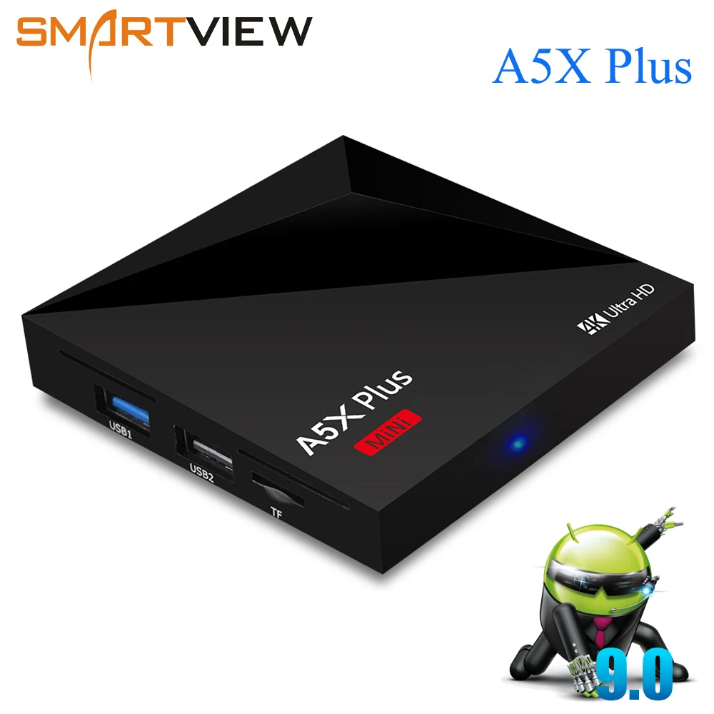 

Android 9.0 OS Mini Smart TV BOX 2GB RAM 16GB ROM RK3328 Rockchip 2.4G WIFI 100M LAN HD 2.0 Set Top box Media Player pk TX3 TX2