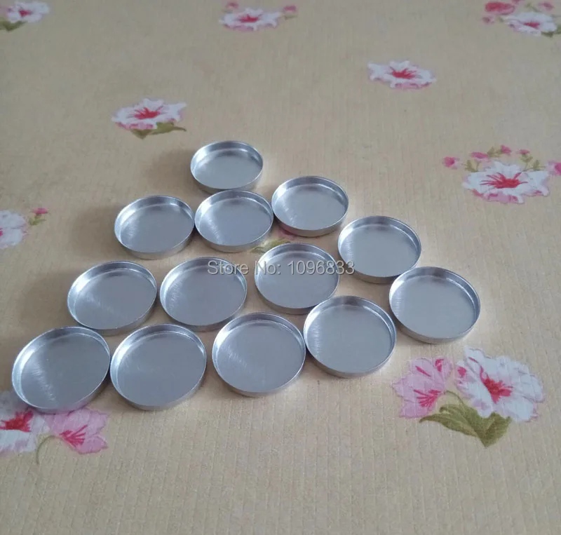 100pcs/lot Aluminum Pans Cosmetic Powdery Pressed Pan Eyeshadow Lip Balm Packing Pallet Round Pans 15MM 15.8MM 19MM 20MM 26MM
100pcs/lot Aluminum Pans Cosmetic Powdery Pressed Pan Eyeshadow Lip Balm Packing Pallet Round Pans 15MM 15.8MM 19MM 20MM 26MM
