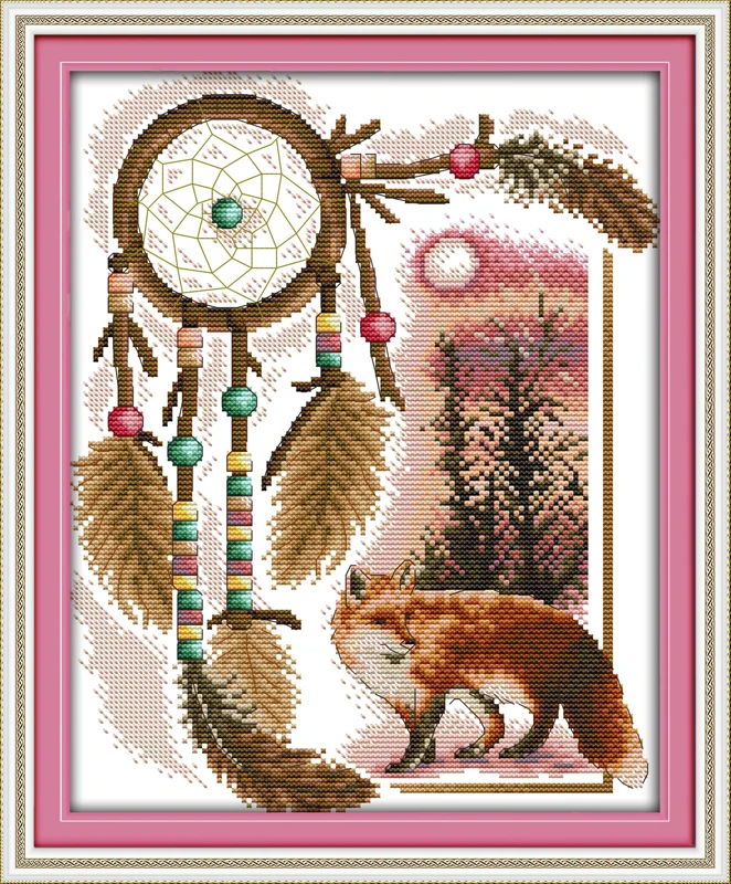 Totem (fox) Counted Cross Stitch 11CT Printed 14CT Cross Stitch Set DIY Chinese Cotton Cross-stitch Kit Embroidery Needlework
Totem (fox) Counted Cross Stitch 11CT Printed 14CT Cross Stitch Set DIY Chinese Cotton Cross-stitch Kit Embroidery Needlework