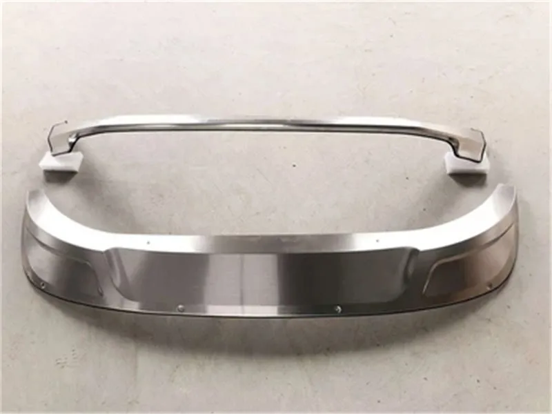 modeling Stainless Steel Front + Rear Bumper Diffuser Protector Guard Skid Plate for SKODA KODIAQ 2017 2018 Car styling
modeling Stainless Steel Front + Rear Bumper Diffuser Protector Guard Skid Plate for SKODA KODIAQ 2017 2018 Car styling