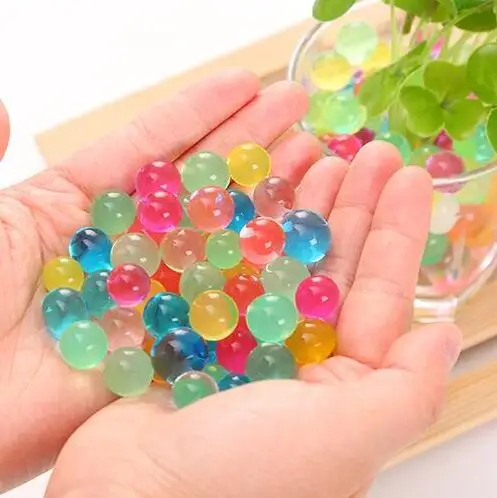 Water Beads Pearl Shaped Crystal Soil Grow Ball Beads Growing Bulbs Children Toy Ball Mixed color wedding Home Decor hydrogel
Water Beads Pearl Shaped Crystal Soil Grow Ball Beads Growing Bulbs Children Toy Ball Mixed color wedding Home Decor hydrogel