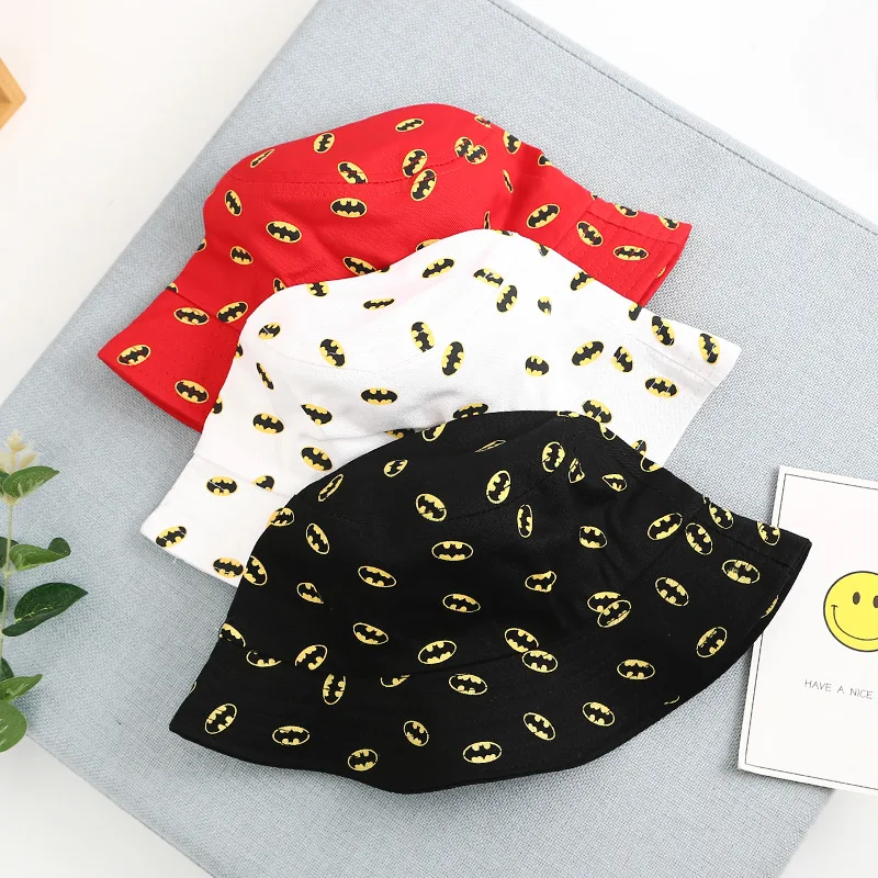 Cotton bat print Bucket Hat Fisherman Hat outdoor travel hat Sun Cap Hats for Children boys and girls 06
Cotton bat print Bucket Hat Fisherman Hat outdoor travel hat Sun Cap Hats for Children boys and girls 06