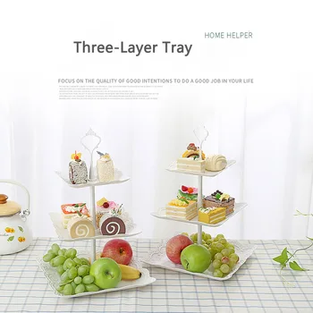European Three-Layer Fruit Plate Dried Fruit Plate Afternoon Tea Dessert Tray Dessert Table Multi-Layer Cake Stand Cake Table
European Three-Layer Fruit Plate Dried Fruit Plate Afternoon Tea Dessert Tray Dessert Table Multi-Layer Cake Stand Cake Table