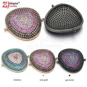 triangle bohemian style micro inlaid zircon CZ connector jewelry accessories suitable for DIY bracelet necklace jewelry making
triangle bohemian style micro inlaid zircon CZ connector jewelry accessories suitable for DIY bracelet necklace jewelry making