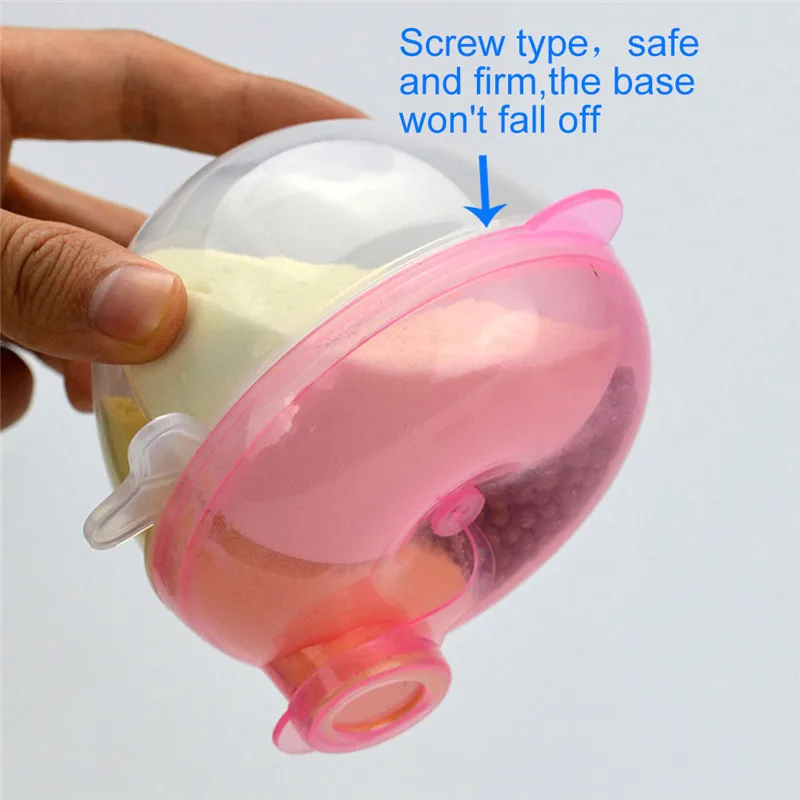 1Pc Baby 3 Grid Milk Powder Rotating Formula Storage Box Portable Dispenser Baby Kids Toddler Leak-proof Food Containers Storage
1Pc Baby 3 Grid Milk Powder Rotating Formula Storage Box Portable Dispenser Baby Kids Toddler Leak-proof Food Containers Storage