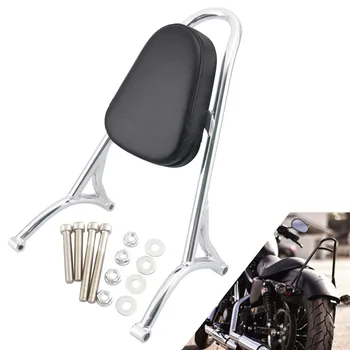 Motorcycle Chrome Short Passenger Sissy Bar Backrest For 2004-2017 Harley Sportster XL Iron Nightster 883 1200 Forty Eight 48
Motorcycle Chrome Short Passenger Sissy Bar Backrest For 2004-2017 Harley Sportster XL Iron Nightster 883 1200 Forty Eight 48